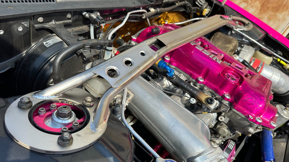 Yashio Factory Titanium Strut Tower Bar - S13 / S14 / S15