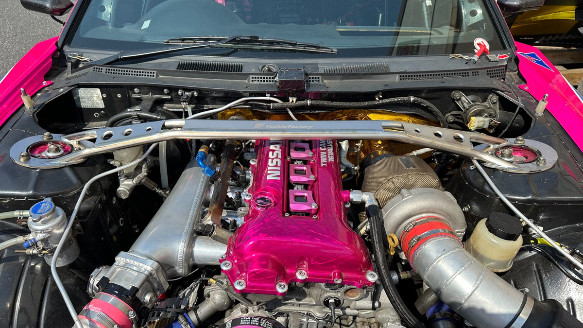 Yashio Factory Titanium Strut Tower Bar - S13 / S14 / S15