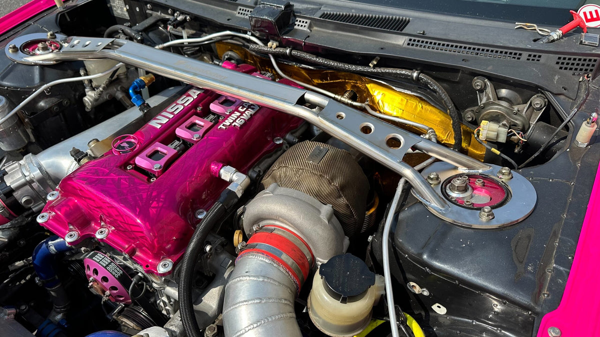 Yashio Factory Titanium Strut Tower Bar - S13 / S14 / S15