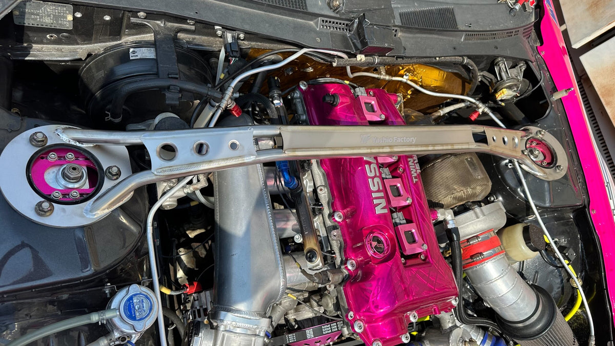 Yashio Factory Titanium Strut Tower Bar - S13 / S14 / S15