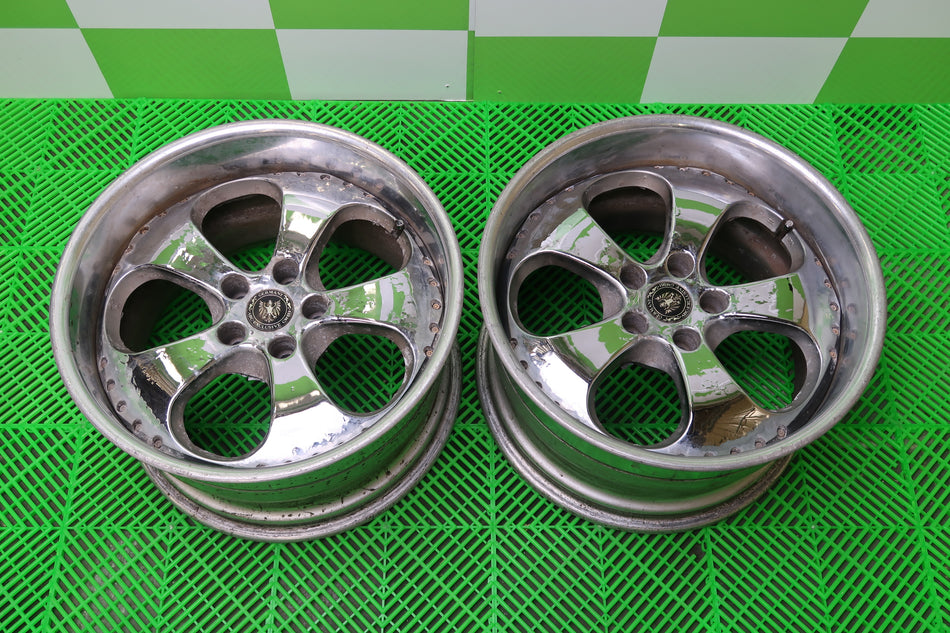 ABC Exclusive 18” 10J +15 5x114.3 Pair