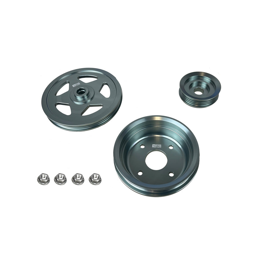 Phase 2 Motortrend - Engine Pulley Kit - Nissan S13 / S14 240SX KA24DE DOHC