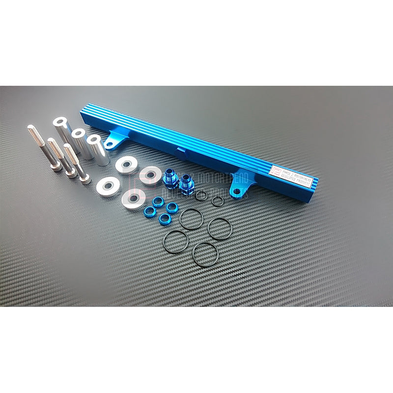 Phase 2 Motortrend - Billet Aluminum Top Feed Fuel Rail Kit - Nissan 240SX S13 SR20DET 89-94