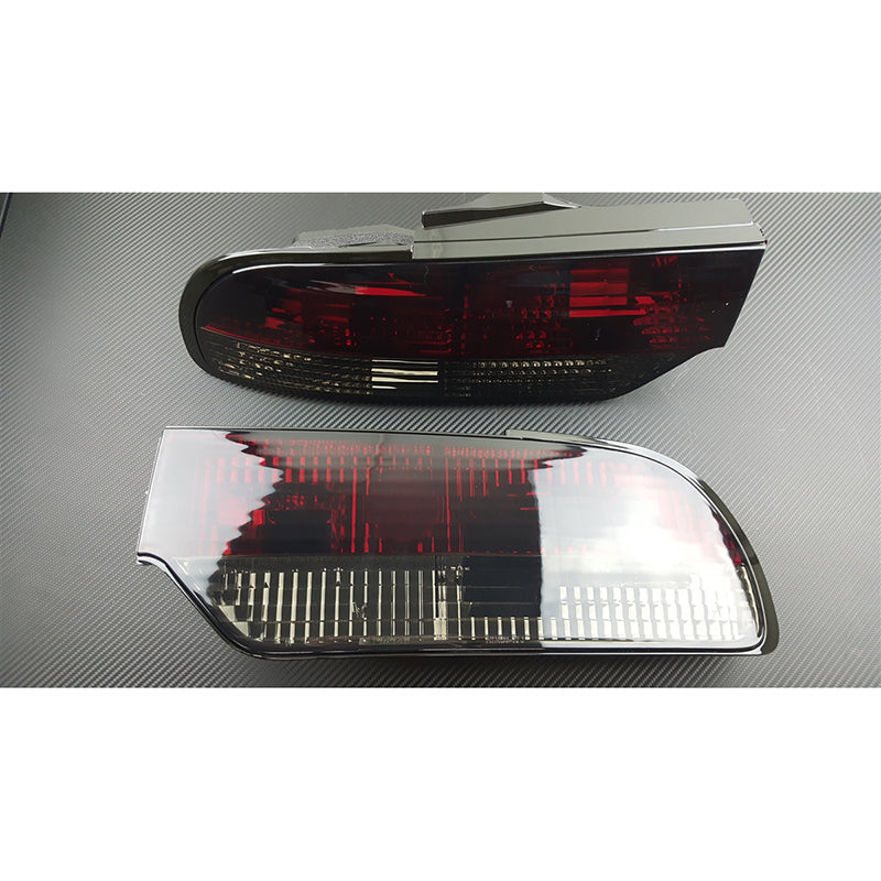 Phase 2 Motortrend -  3 Piece Rear Tail Light Kit (Smoked) - Nissan 180SX RPS13 89-94 JDM & USDM