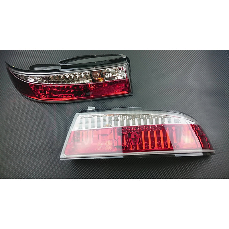 Phase 2 Motortrend - 3 Piece Rear Tail Light Kit (Crystal) - Nissan S14 Zenki 95-96 JDM & USDM