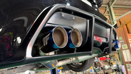 Yashio Factory Super Silent Titanium 4-Pipe Muffler - FT86 / GR86
