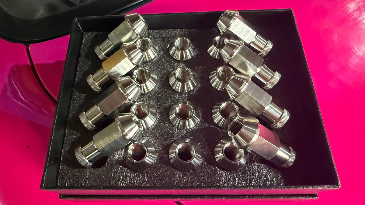 Yashio Factory Titanium Wheel Nuts - M12 x 1.25
