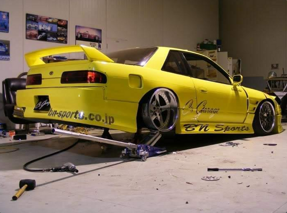 BN Sports - Rear Fenders 50mm - S13 Silvia (Coupe)