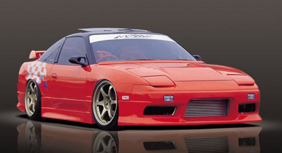 M-Sports - Full Body Kit w/ Blinkers (Type B) - S13 Hatch 180sx/240sx