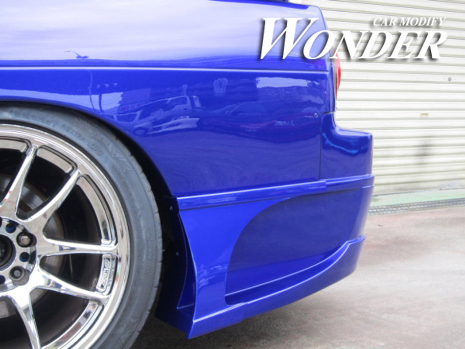Car Modify Wonder - Glare Rear Bumper Option Type 1B - S13/S14/S15