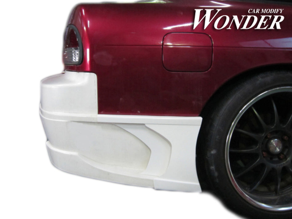Car Modify Wonder - Glare Rear Bumper Option Type 2A - S13/S14/S15