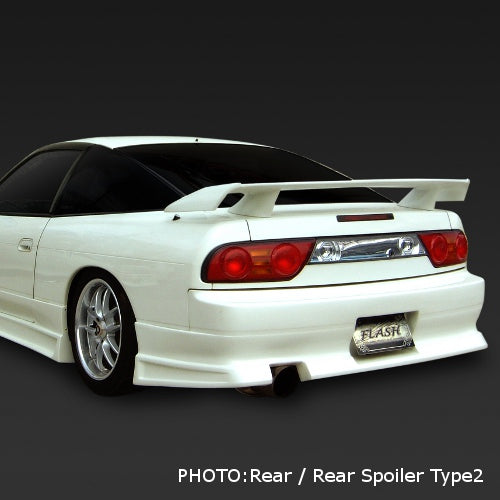 G-Corporation - Flash Type 2  Spoiler - 180sx/240sx S13 Hatch