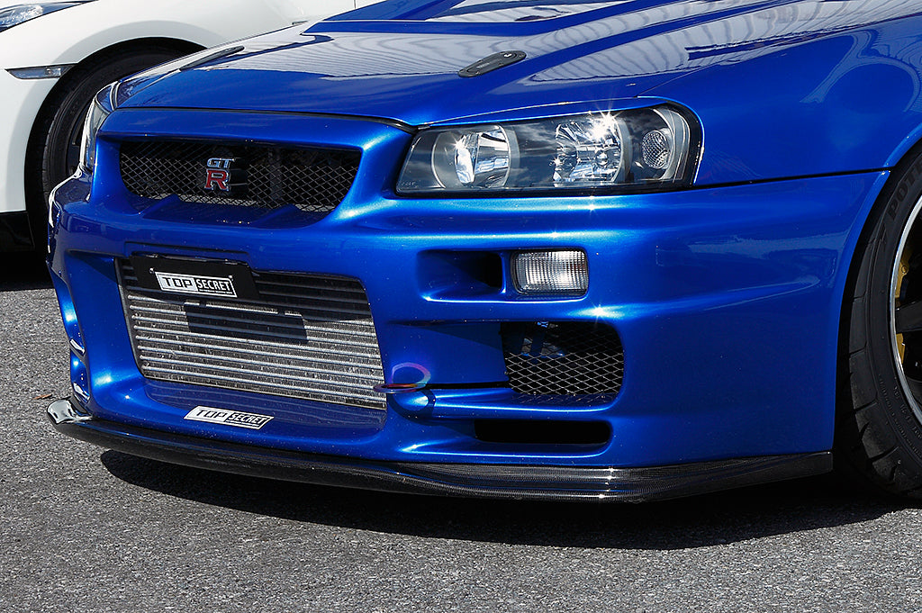 Top Secret G-FORCE Front Bumper Spoiler - BNR34