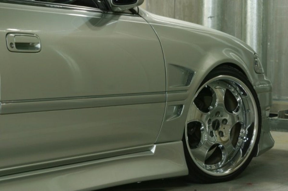 Vertex Front Aero Fenders 15mm for JZX100 Mark II