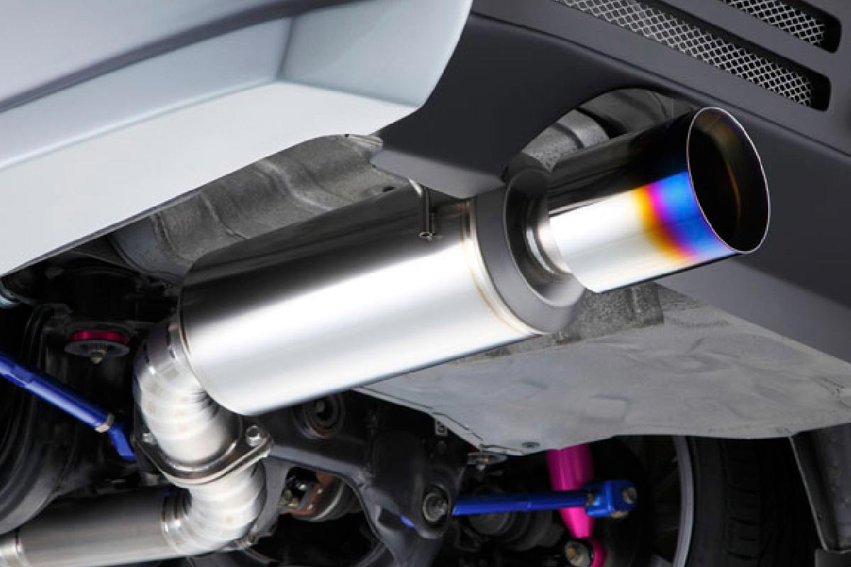 Yashio Factory Super Silent Titanium Muffler - S13 / 180SX