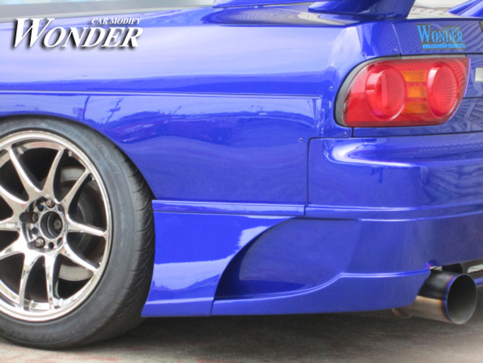 Car Modify Wonder - Glare Rear Bumper Option Type 1C - S13/S14/S15