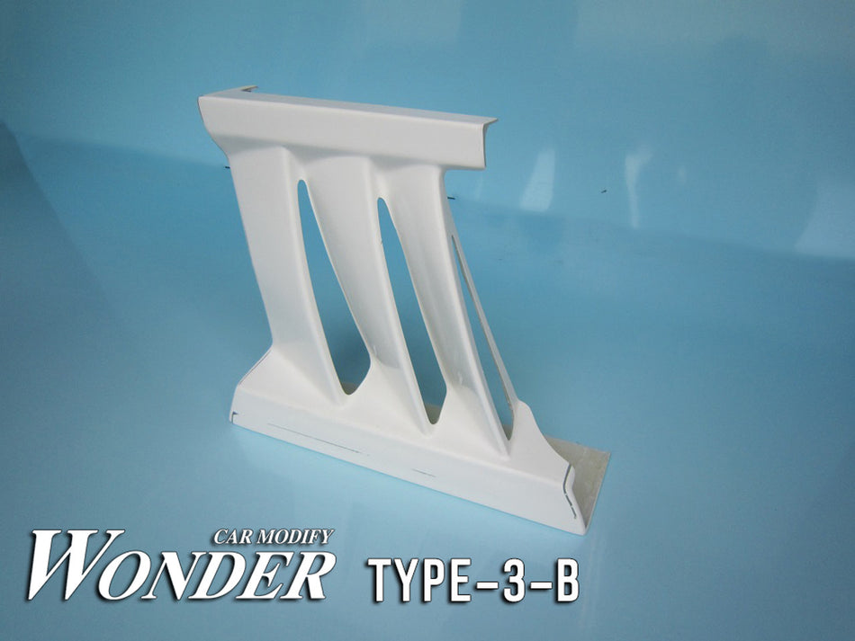 Car Modify Wonder - Glare Side Skirt Option Type 3B w/ Duct Hole - S13/S14/S15