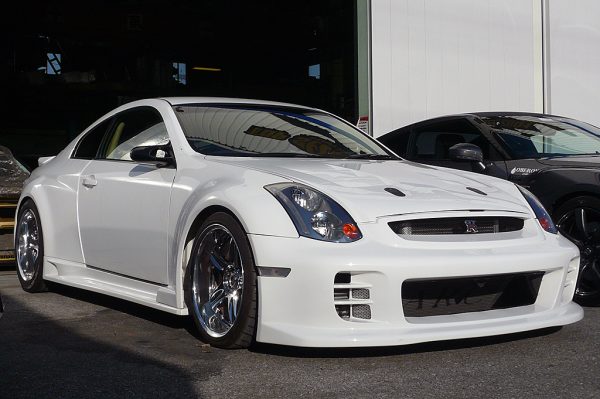 Top Secret G-FORCE Aero Bonnet - V35 Skyline Coupe