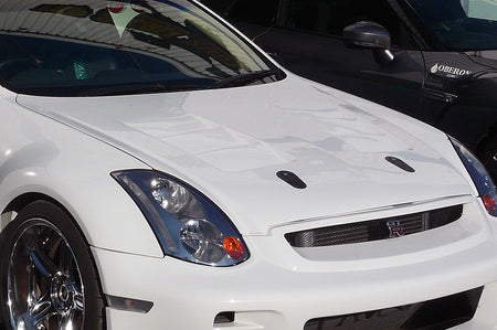 Top Secret G-FORCE Aero Bonnet - V35 Skyline Coupe