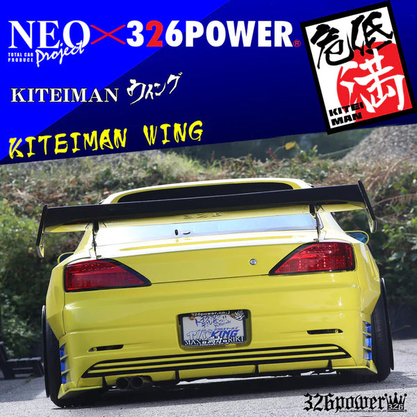 326POWER x Neo Project Kiteiman Rear Wing (Universal) – jetdavis.parts