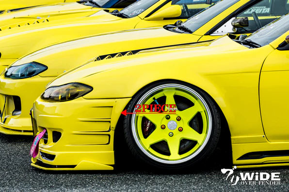 326POWER Buri Wide Over Fenders for S14 to S15 Front – jetdavis.parts