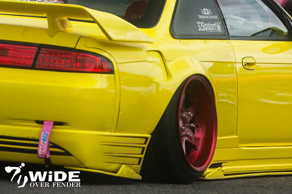 326POWER Buri Wide Over Fenders for S14 to S15 Front – jetdavis.parts