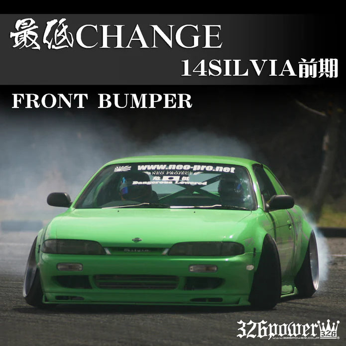 326POWER Change Front Bumper for S14 Zenki