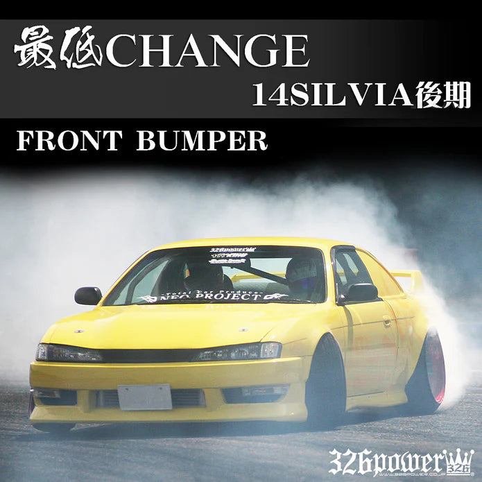 326POWER Change Front Bumper for S14 Kouki